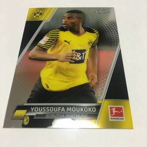 ★2021-22 TOPPS CHROME BUNDESLIGA ユスファ・ムココ ドルトムント★即決の画像1