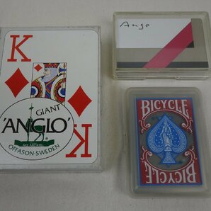 トランプ まとめて 3点セット ANGLO アングロ / ANGEL エンジェル / BICYCLE バイスクルの画像1