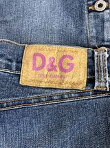 D&G ドルチェ&ガッバーナ　レディース　サイドボタン　ジーンズ　デニムパンツ ボトムス　26/40表記_画像4