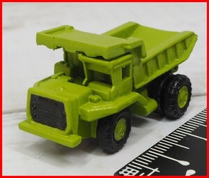 カプセル トミカ【オフロードダンプOFF ROAD DUMP黄緑】プラ製ミニカー■TOMYトミーYUJINユージン【中古・本体のみ】送料込