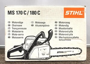 [ не использовался товар ]STIHL steel MS170C двигатель чейнджер so- легкий compact электроинструмент 