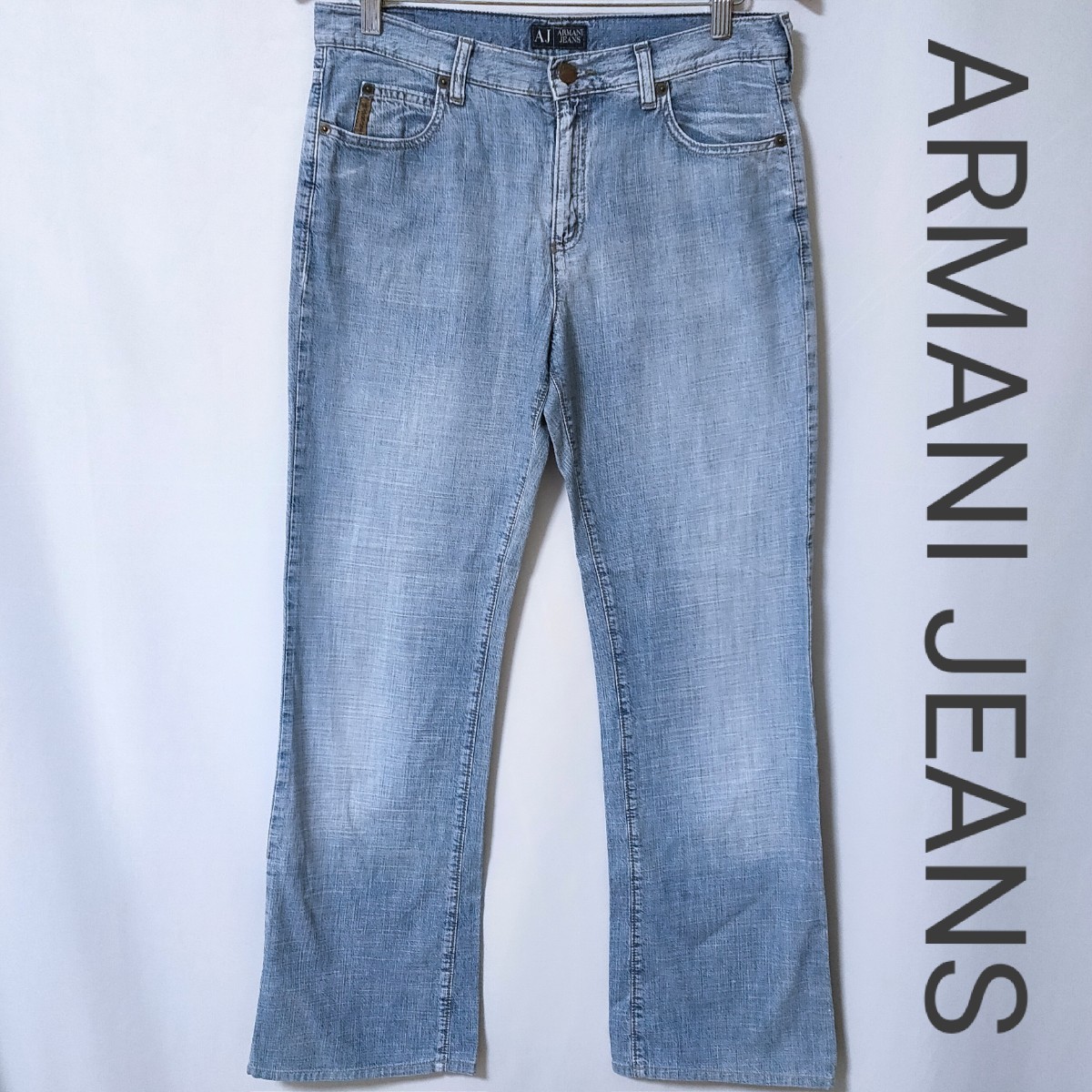 PayPayフリマ｜ARMANI JEANS アルマーニジーンズ・ストレート型パンツ 