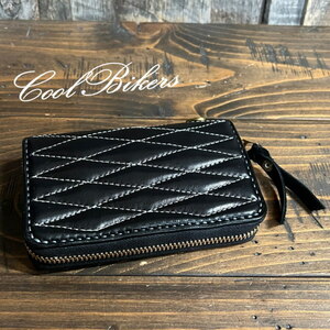  long wallet cool Biker zCOOLBIKERS middle wallet original leather round fastener made in Japan CB-Wallet-Special-2