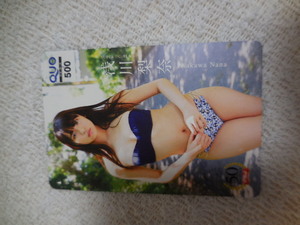  free shipping * unused QUO card QUO card 500 jpy ticket . river pear . action swimsuit ②