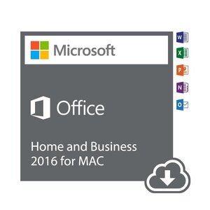 Microsoft Office 2016 Home and Business for mac ダウンロード版 オンラインコード 1台用 本人名義のアカウントに連付け可能