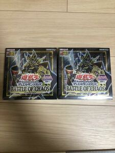 遊戯王 遊戯王OCG バトルオブカオス　初回　シュリンク付き　未開封　プラスワン