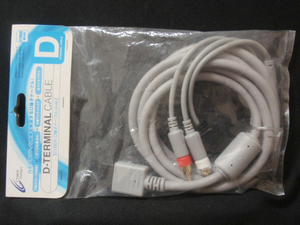 CYBER サイバーガジェット Wii用 D端子ケーブル 送料185円から ②
