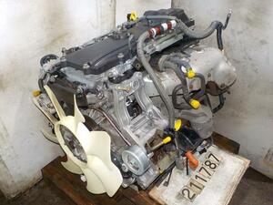 【個person宅発送不可】Caravan KG-CWMGE25 engine 超long低床DX4WD6person1T ZD30DD 4CT 10102-VW200