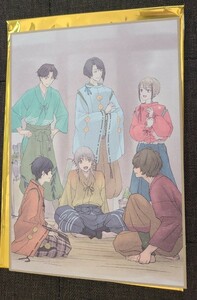 映画 特『刀剣乱舞-花丸-』～華ノ巻～ 来場者特典 2週目 色紙風かあど 劇場版 色紙