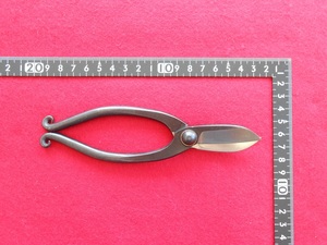 #657.... blade origin wire cutter attaching ( flower .) ( Parker finish ) 165mm