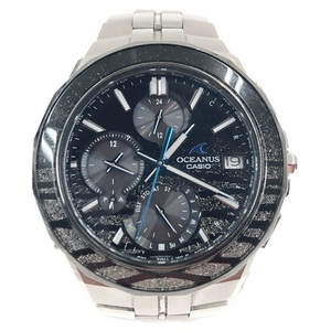 〇〇 CASIO カシオ 腕時計 OCEANUS オシアナス マンタ 世界限定1500本 プラチナ蒔絵 OCW-S5000ME-1AJF ブラック やや傷や汚れあり