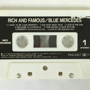 ■□J962 BLUE MERCEDES ブルー・メルセデス RICH AND FAMOUS リッチ・アンド・フェイマス カセットテープ□■の画像6