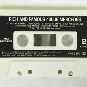 ■□J962 BLUE MERCEDES ブルー・メルセデス RICH AND FAMOUS リッチ・アンド・フェイマス カセットテープ□■の画像7