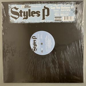 ○【12インチ/ 未開封】Styles P / Can You Believe It Feat. AKON