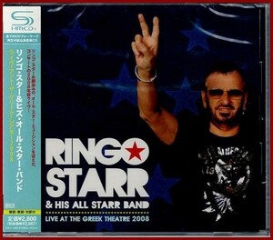 R-CD33　リンゴ・スター／ライヴ・アット・ザ・グリーク・シアター2008 帯付 (2010年発売 UICY-1490)