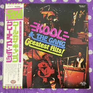 【LP】【帯付】◆即決！◆中古■【KOOL & THE GANG / GREATEST HITS!】■ISS80173 ドラムブレイク 元ネタ soul funk breaks 国内盤