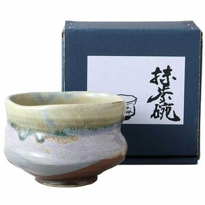 茶道具！ ☆紫苑・抹茶碗☆ V3044-10　新品 美濃焼 茶器 湯呑 抹茶 ギフト