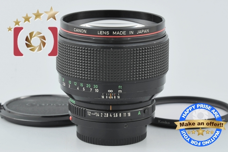 カメラ レンズ(単焦点) CANON New FD85mm F1.2L オークション比較 - 価格.com