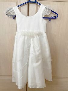  once use * white on goods with corsage dress *120