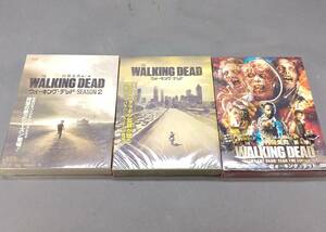 KL03* walking dead * unopened DVD 3 pcs set China foreign record SEASON1 SEASON2 SEASON4