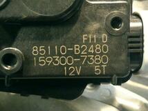 ムーヴ DBA-LA160S Fワイパーモーター L 4WD KF-VE CVT S28 85110-B2480_画像4