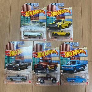 Hot Wheels テーマオートモーティブ ホット ピックアップス RANCHERO MAZDA REPU DATSUN 620 LAND ROVER CHEVY LUV ダットサン マツダ レプ