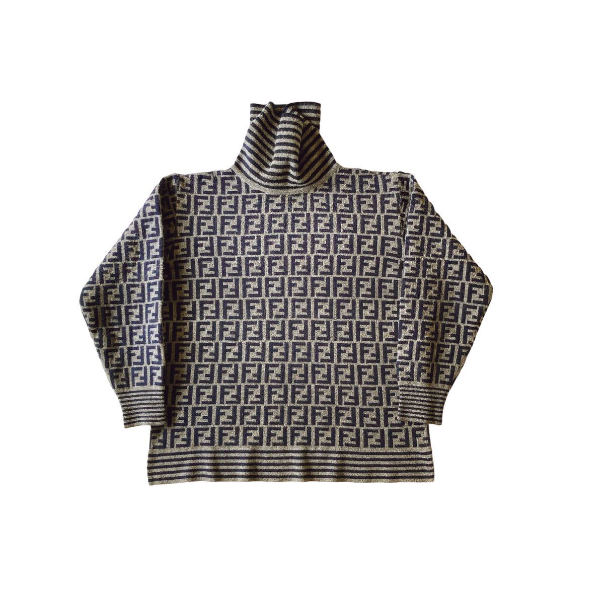 人気ショップが最安値挑戦!】 FENDI タートルネックニット 18aw