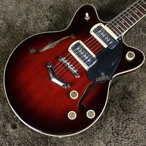 Gretsch G2655-P90 Streamliner Center Block Jr. Double-Cut P90 with V-Stoptail Claret Burst