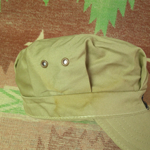 DEAD-STOCK 【Lee C-30】 60s Twill Work Cap 7 1/8 60年代 ワーク キャップ 帽子 アーミー ツイル 黒タグ ビンテージ ヴィンテージ 50s70s_画像7