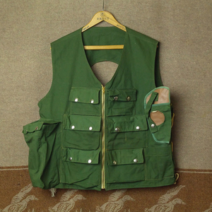 60s 【ヘリンボーン ツイル】 HBT Tactical/Shooting Vest 60年代 タクティカル シューティング ベスト ハンティング ビンテージ 50s70s