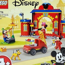 HE276 LEGO レゴ Disney ディズニー 10776 ミッキー&フレンズのしょうぼうしょ 消防署 ブロック 玩具 おもちゃ 知育 未使用 ●60_画像3