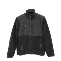 WC102 Ron Herman POLO RALPH LAUREN ロンハーマン ポロラルフローレン Hybrid Jacket ハイブリッド ジャケット フリース Mサイズ ブラック_画像1