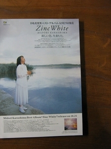 '91【Zinc Whiteの広告 辛島美登里】ITI SAN GO ♯