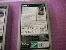 DELL 電源ユニット R730 ・ R630 等 2個 Set！750W 80+_画像2