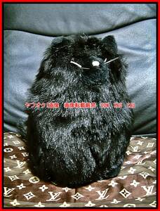 シルビア＆シルベスター ◆レア　レトロ　黒猫　ぬいぐるみ　マスコット　珍品　大型　1980年　モデル　検索　昭和　ぬこ　ねこ　キャット