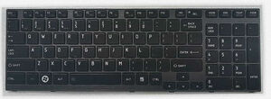 キーボード 英語 黒 東芝 Satellite P750 P755 P770 P775 X770 X775