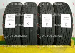 195/65R15 91Q Yokohama iceGUARD iG50 PLUS 中古 スタッドレスタイヤ 4本セット 送料無料 195/65/15 ヨコハマ U1377.C