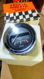 VEGLIA BORLETTI TOM65.4537.993.9b Area oil temperature gauge that time thing Italy made 