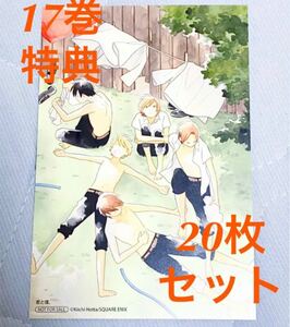 君と僕。　堀田きいち先生　17巻特典　イラストカード　20枚セット