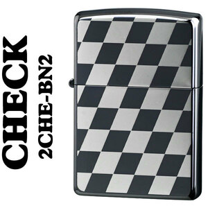 Zippo（ジッポー） オイルライター CHECK 市松模様 2CHE-BN2【ネコポス対応可】