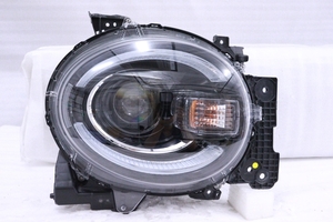 29-1869★美品★LED MX91S ワゴンRスマイルハイブリッド★右ヘッドライト STANLEY W6079 打刻:TL ASSY ブラック 純正★スズキ (QT)