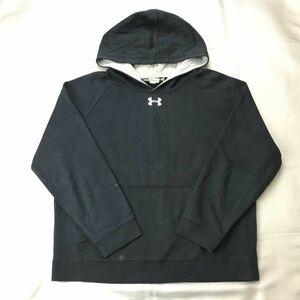 UNDER ARMOUR/アンダーアーマー★パーカー【YLG JG G（145～155cm相当】トップス★黒★ブラック▽2-293