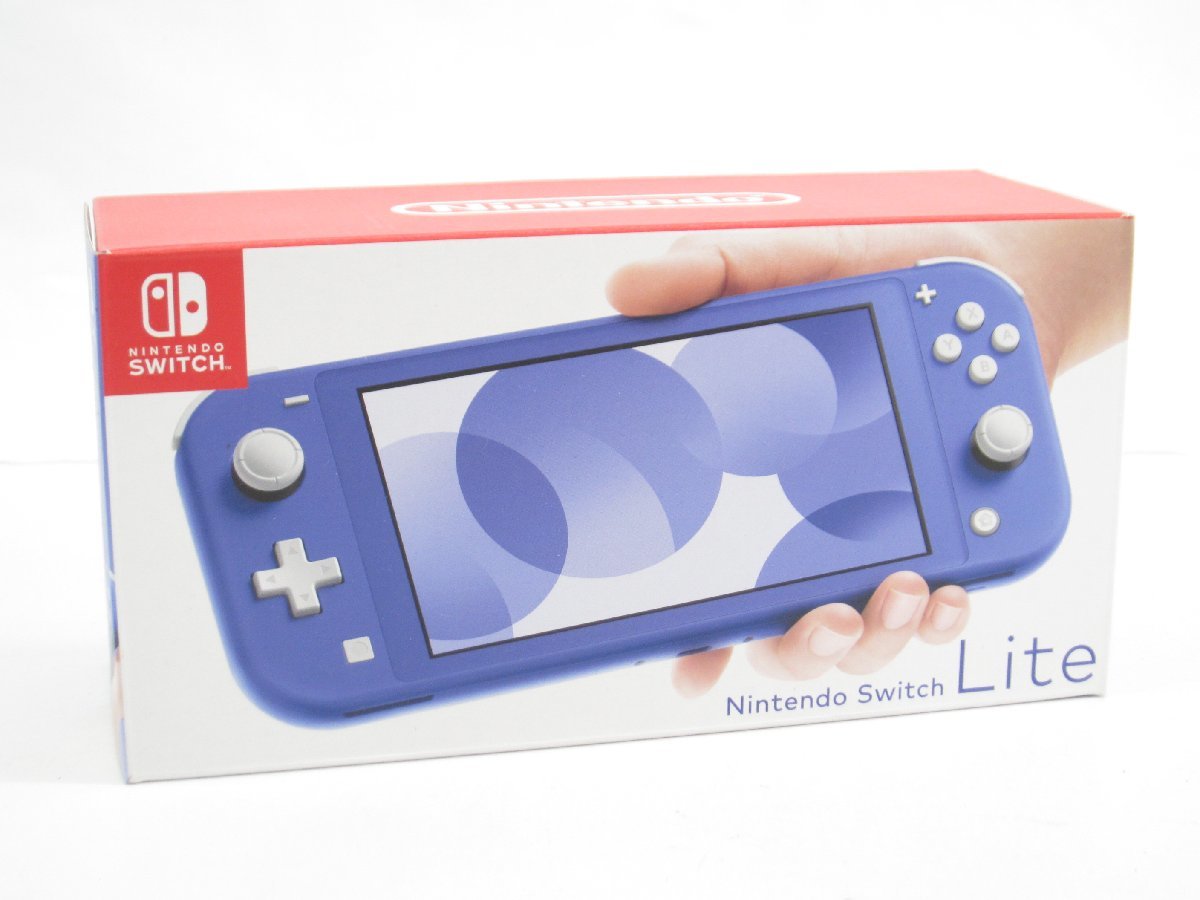 超特価コーナー  ブルー　中古 light Switch Nintendo 携帯用ゲーム本体