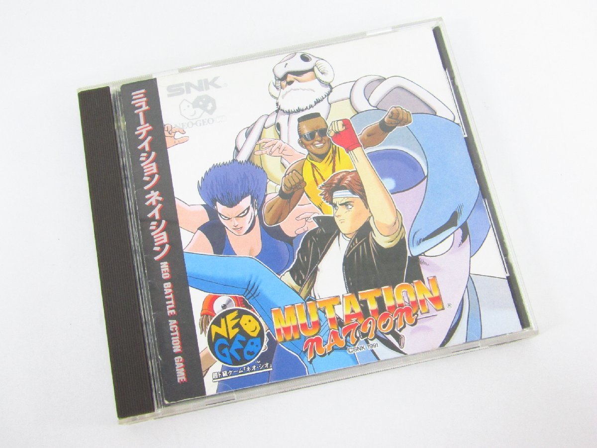 ションネイ ヤフオク! - ネオジオCD ミューテイションネイション 新品