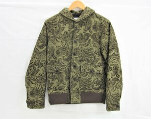 CALEE SUPPLY キャリー MOLESKIN ALLOVER PAISLY PATTERN JACKET SIZE:S メンズ 衣類 □UF3422