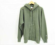 Champion チャンピオン REVERSE WEAVE〓 ジップフーデッドスウェットジャケット C8-S123 SIZE:L メンズ 衣類 □UF3410_画像1