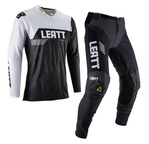 L/34 -дюймовый MX износ Верхний и Нижний набор Leatt 23 5.5 Graphite Jersey &amp; Pants Motocross Обычные импортные товары Westwoodmx