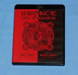 TR19/ベビーメタル　BABYMETAL LIVE AT BUDOKAN RED NIGHT＆BLACK NIGHT APOCALYPSE　Blu-ray Disc