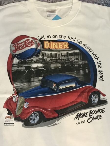 Pepsi Cola Diner Tシャツ ペプシ コーラ ダイナー アメリカ ビンテージ ストリート スケート 古着 アメカジ