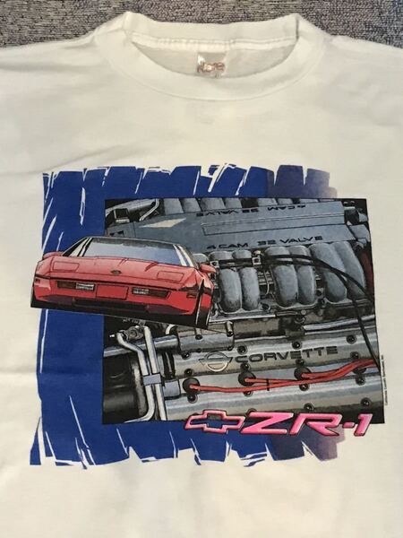 Corvette ZR-1 Tシャツ コルベット シボレー アメリカ ビンテージ マッスルカー ホットロッド ストリート 古着 アメカジ